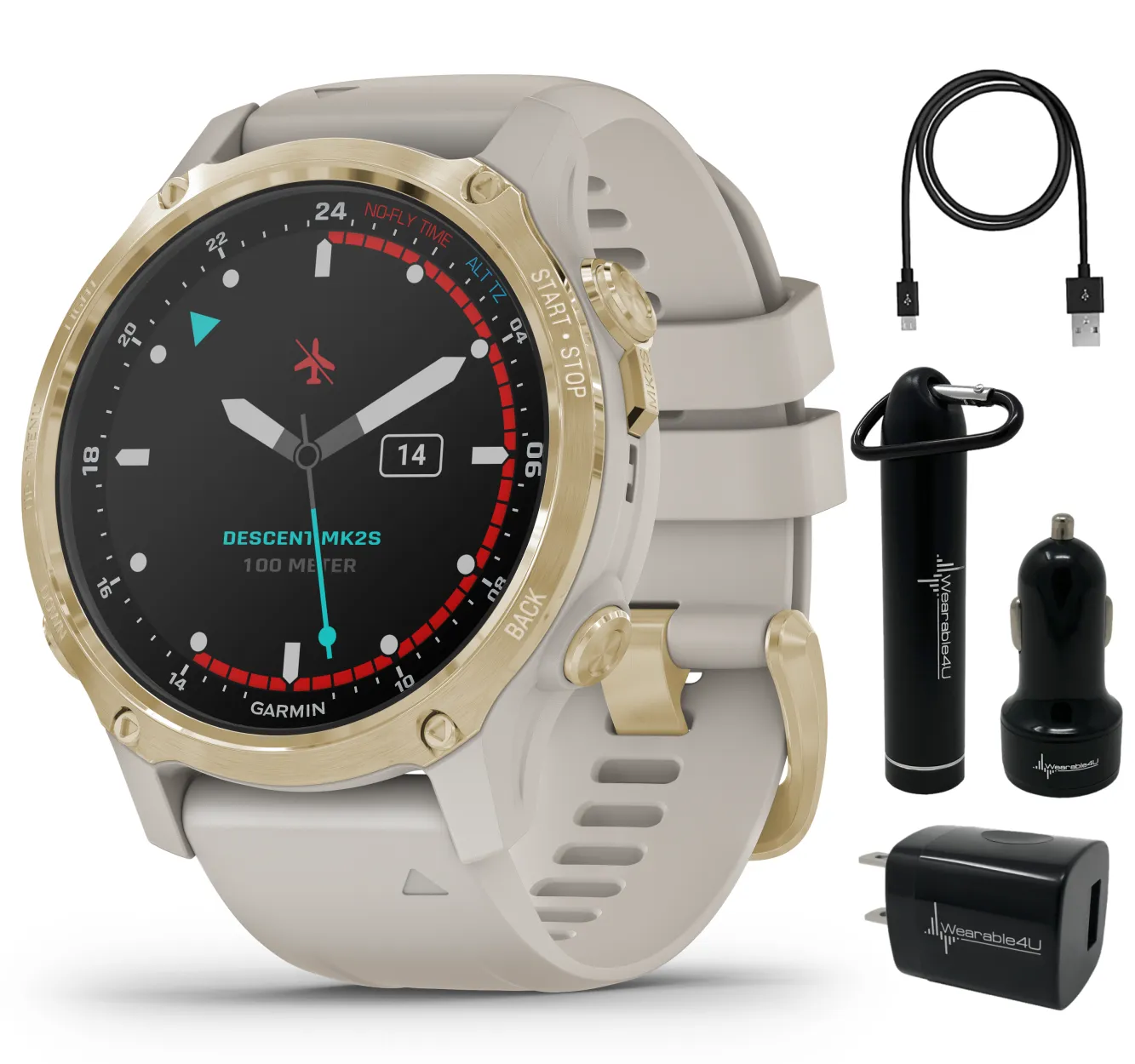 Garmin Descent Mk2S, Smaller-Sized Watch-Style Dive Computer, Multisport