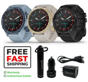 Garmin Descent Mk2S, Smaller-Sized Watch-Style Dive Computer, Multisport