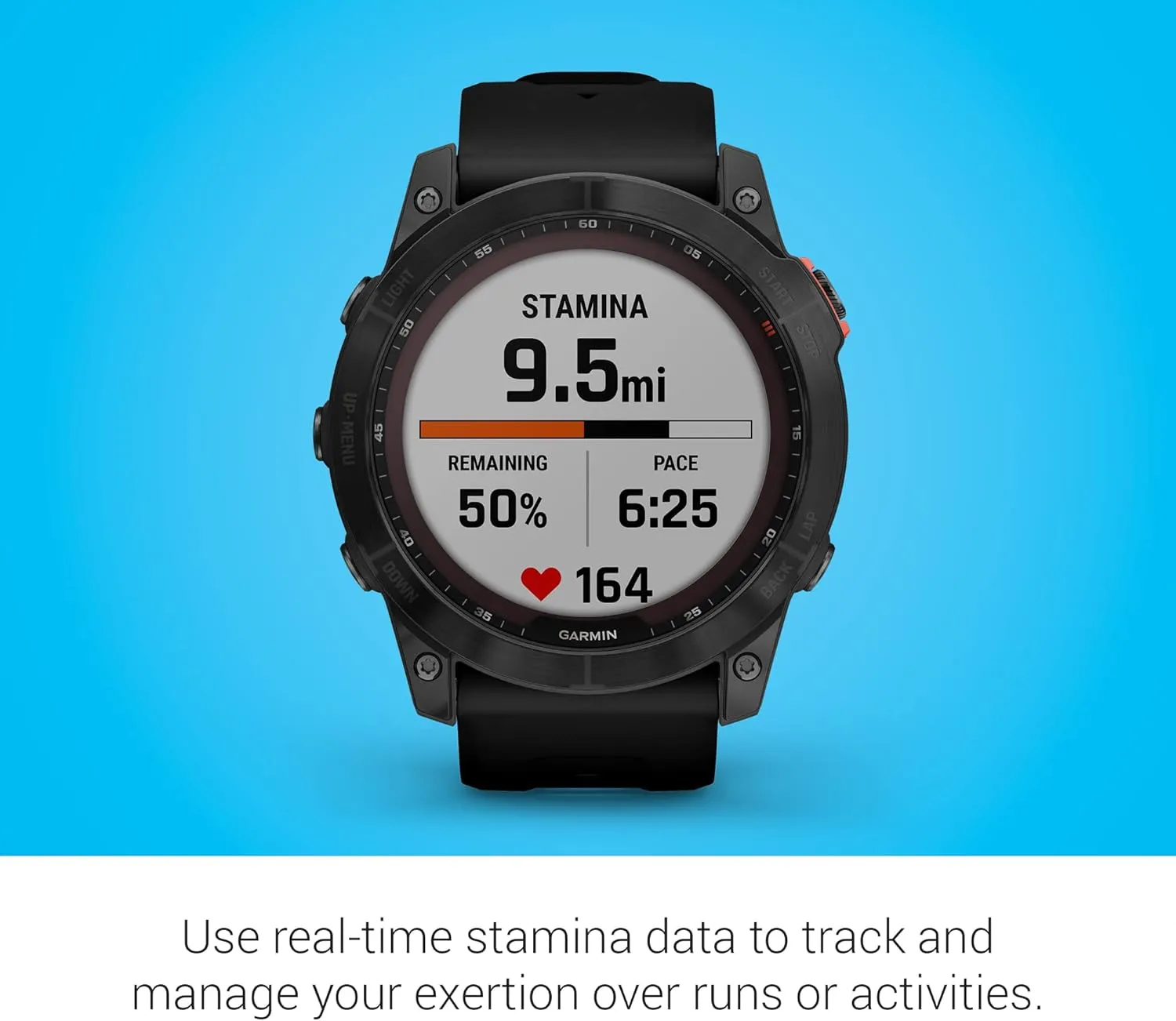 Garmin fenix 7X Solar, Larger sized adventure smartwatch, with Solar Charging Capabilities, touchscreen outdoor watch with GPS, Slate Gray/Black Band (Renewed)