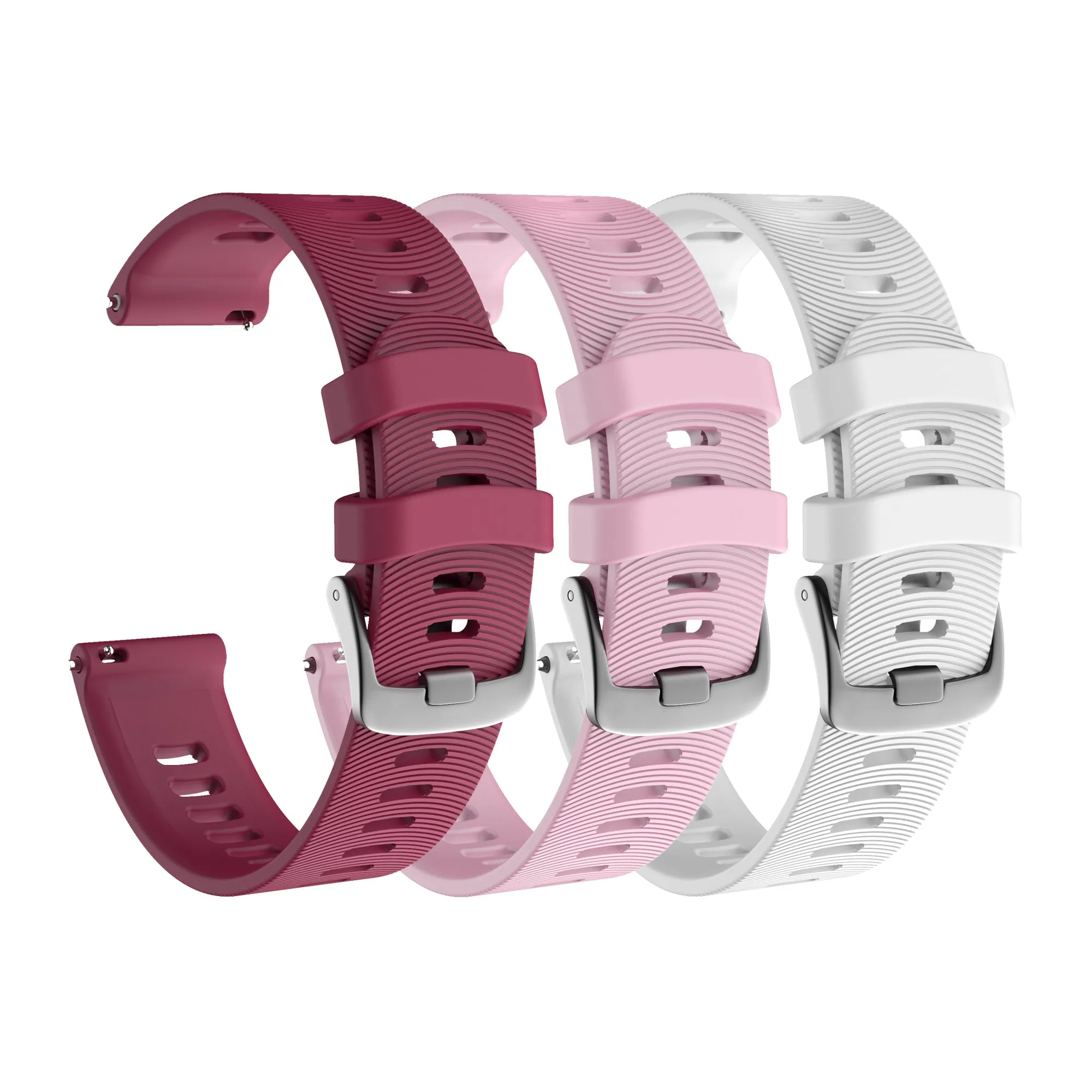 Garmin Forerunner 245 GPS Running Smartwatch with Included Wearable4U 3 Straps