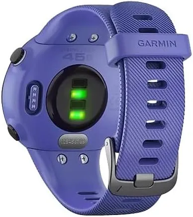 Garmin Forerunner 45s, 39MM Easy-to-Use GPS Running Watch with Garmin Coach Free Training Plan Support, Purple