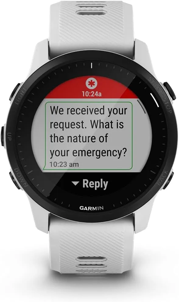 Garmin Forerunner 945 LTE, Premium GPS Running/Triathlon Smartwatch with LTE Connectivity, Whitestone