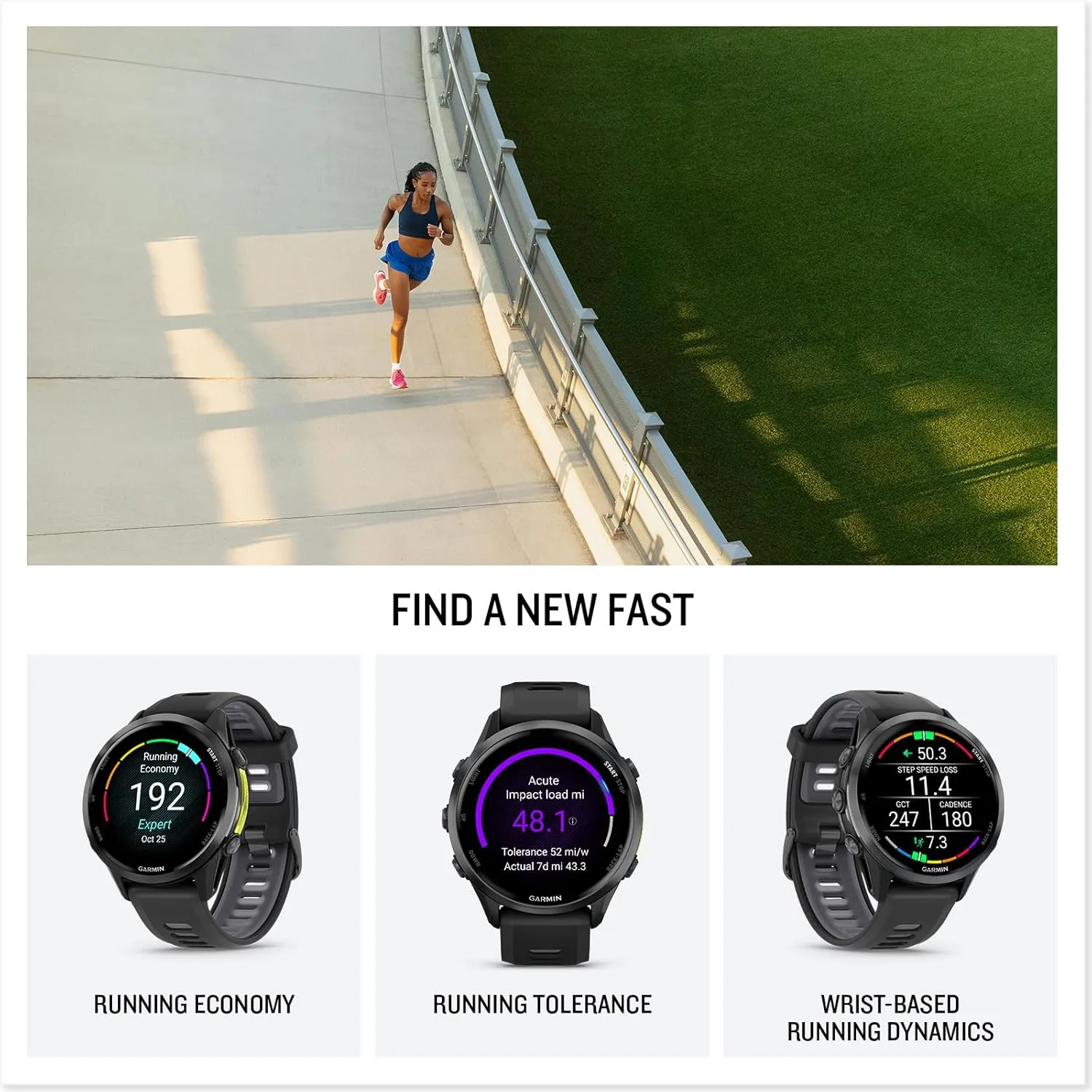 Garmin Forerunner 970 GPS Running Smartwatch, Black | Premium Training & Recovery, Sleep Coach, Heart Rate, Download Music, Up to 15 Day Battery | Signature Series Gift Bundle