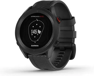 Garmin G010-N2472-00 Approach S12 42k  Preloaded Courses Golf Watch Black - Certified (Renewed)
