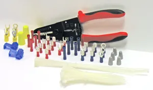 GB Gardner Bender GK-35 Terminal Assortment & Crimp Tool Kit