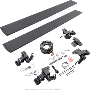 Go Rhino 20413157PC E1 Electric Running Board Kit for Ford 21-24 Bronco, Textured Black