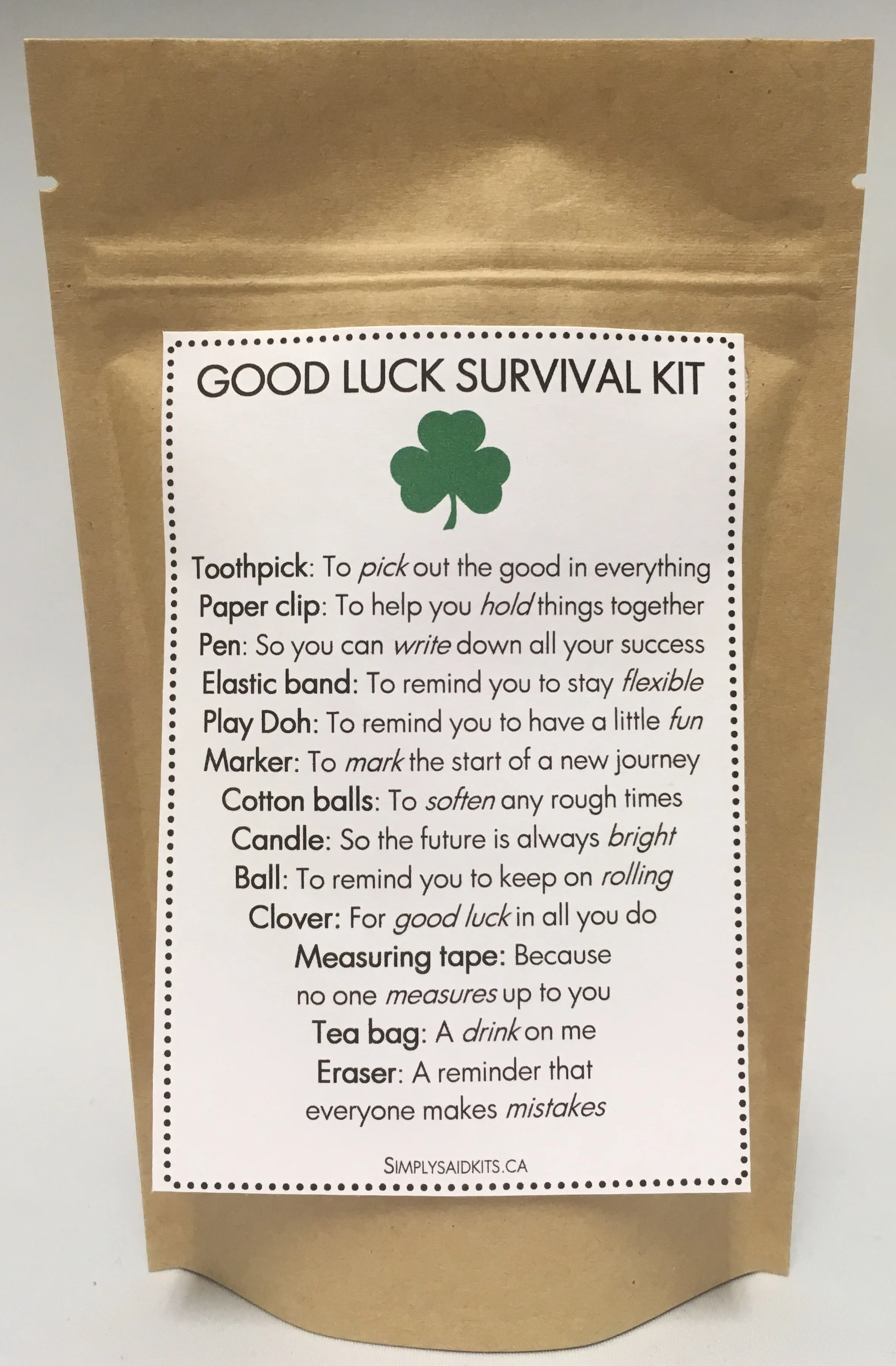 Good Luck  Survival Kit