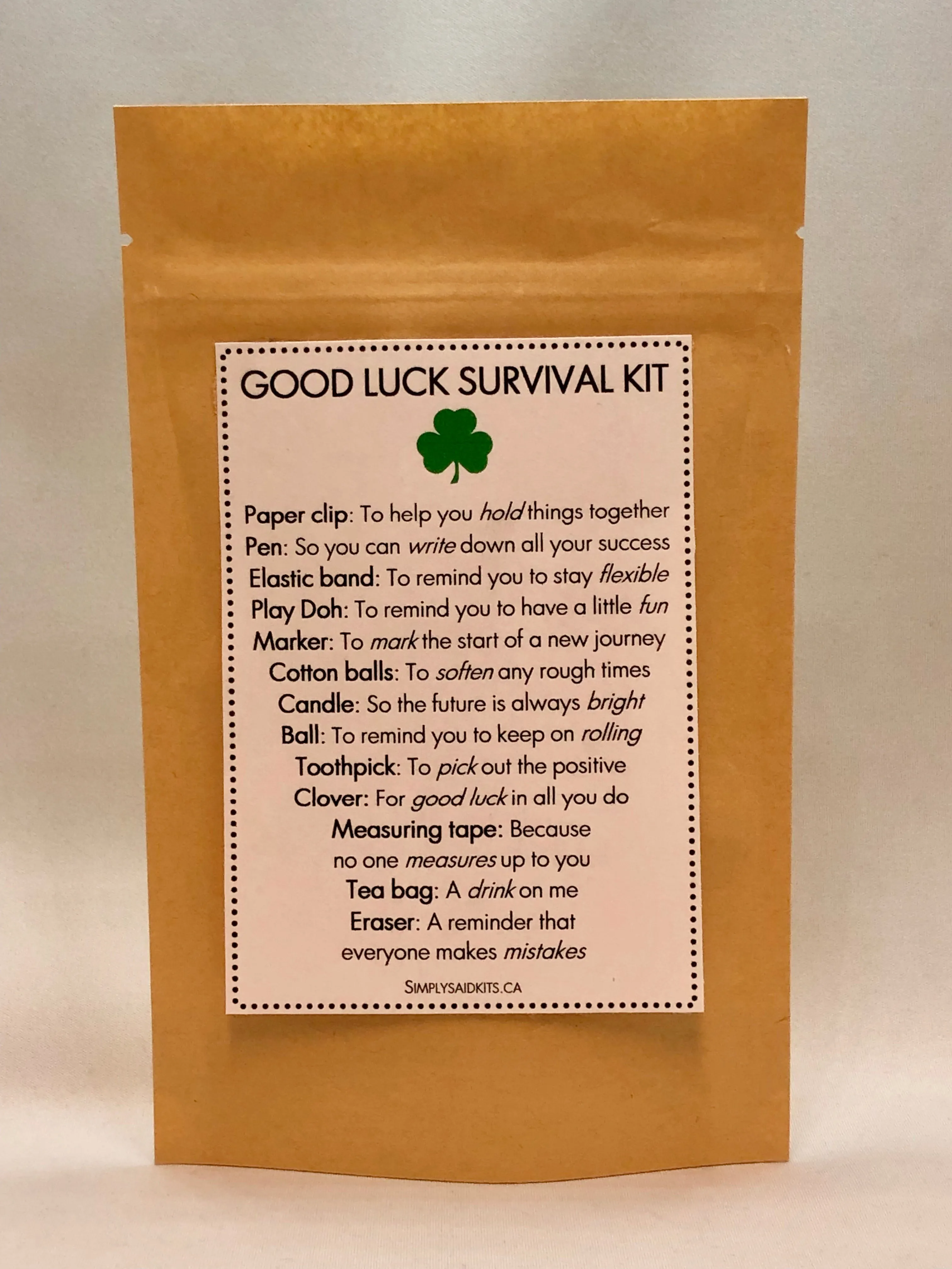Good Luck  Survival Kit