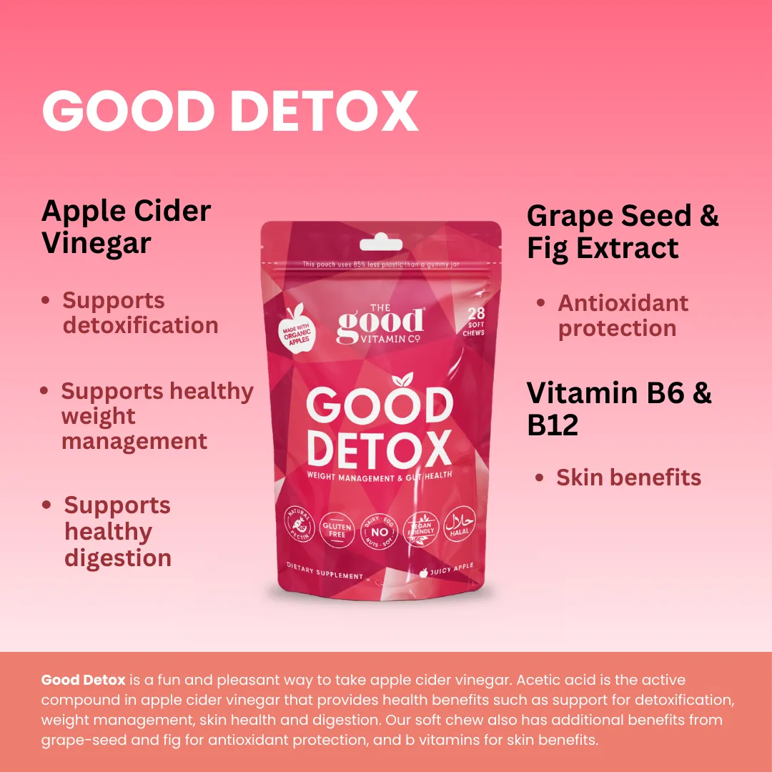 Good Vitamin Gummies Good Detox Pouch 28s