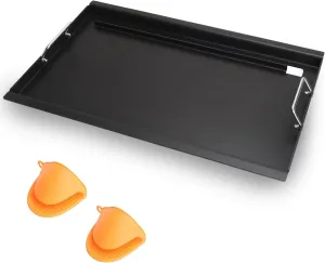 Griddle Insert for Charbroil Performance Gas Grill 4 Burner, Flat Top Griddle for Char-broil 463354021 463365021 463365522 463366022 Replacement Parts for G426-0004-W1 G426-0005-W1 Grates