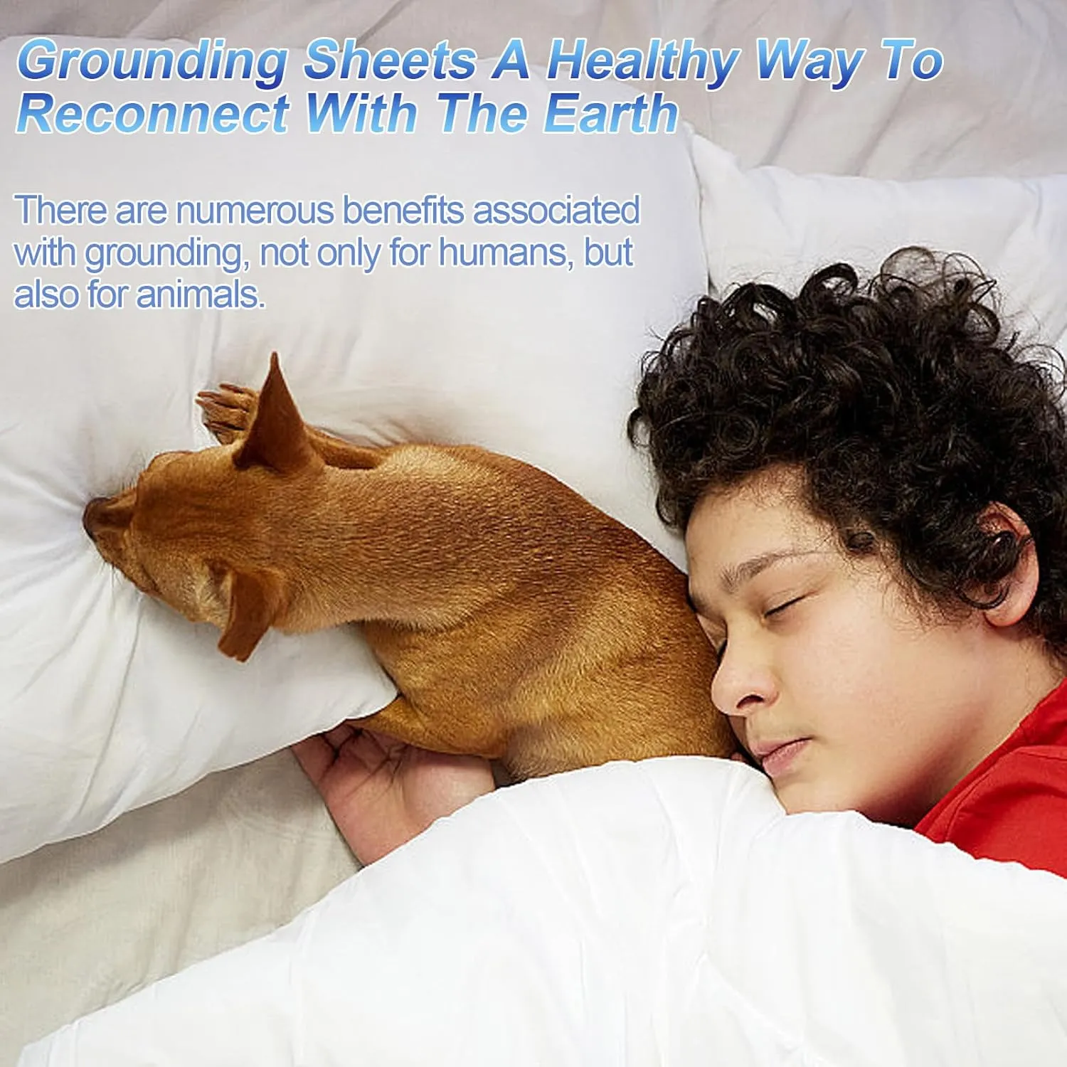 Grounding Sheets for Bed Queen Earthing Fitted Sheet 10% Silver & 90% Organic Cotton Conductive Bed Sheets Kit Earth Connected for Pain Relief Sleep Therapy with Grounding Cord (60"X 80"X 15" Gray)