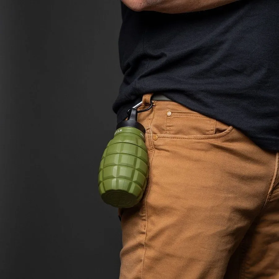 Grunt Style Military Green Hydro Blast: Collapsible Bottle