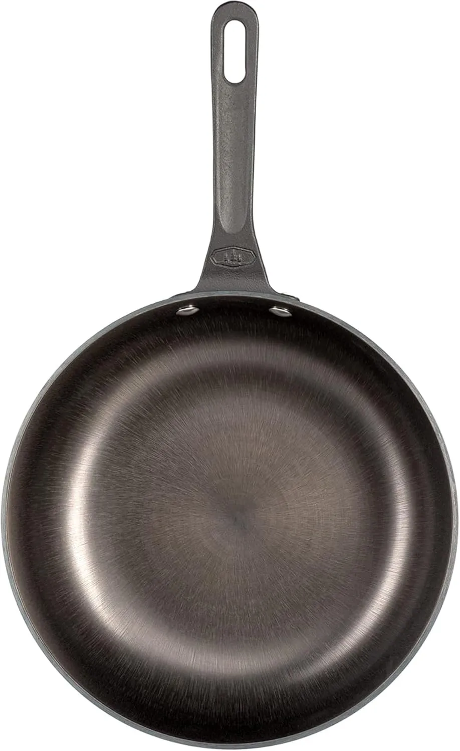 GSI Outdoors Guidecast 10” Deep Frypan I Dual Handle & Self-Basting Dome Lid | Cast Iron, Lightweight, Gourmet Frying Pan, Camp Cookware