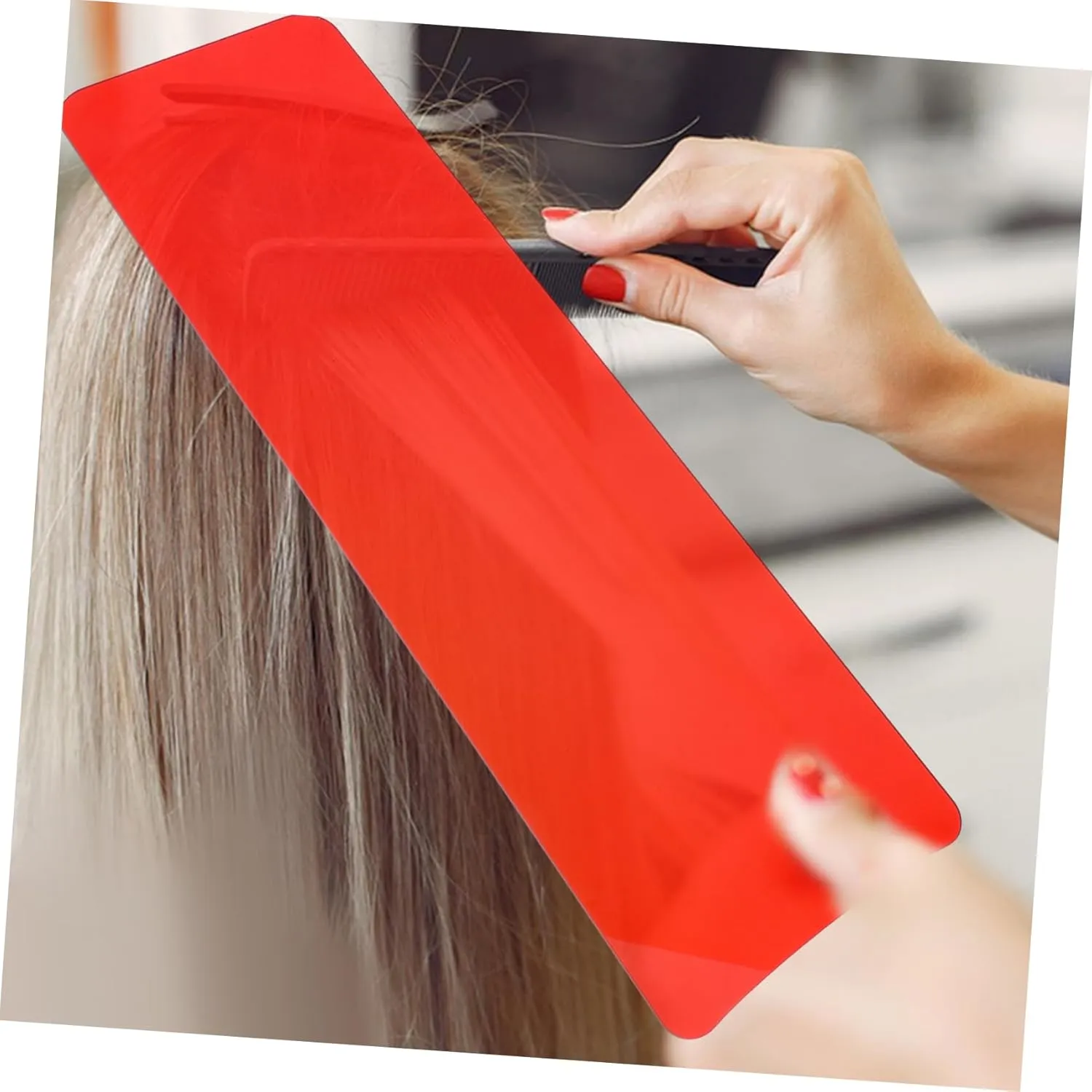 Hair Dye Coloring Board and Highlighting Tool for Home and Salon Use Includes Hair Dye Brush and Bowl Hairdressing Supplies for Easy Coloring and Highlighting