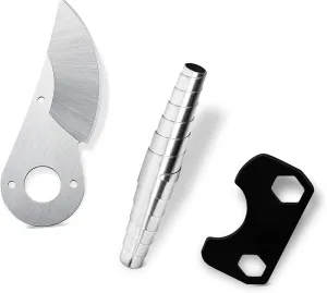 Hand Pruner Replacement Kit (2/3-1) - Compatible with Felco Pruners - Spare Blade, Spring & Adjustment Key - Replacement part for Garden Shears & Bypass Clippers - Fit for models #2, 4, 11 & 400