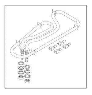 Heater Element Assembly for Midmark - Ritter for 7, M7 RCH118