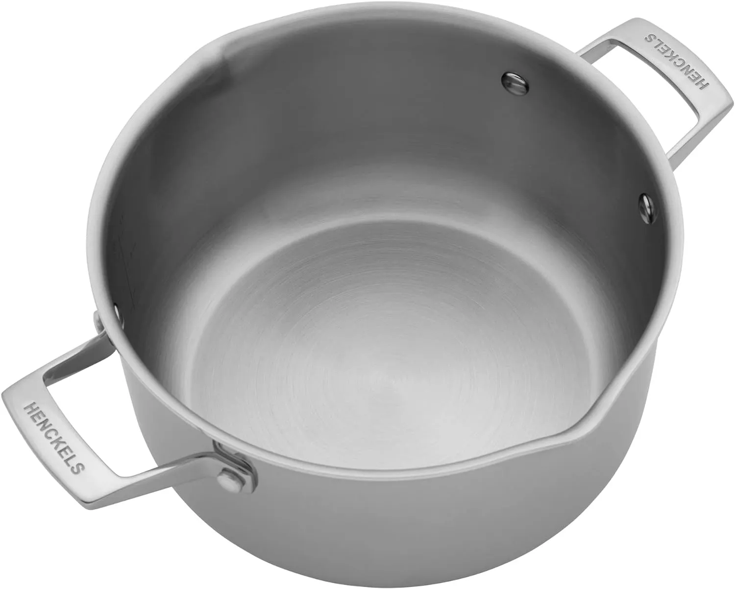 HENCKELS Clad H3 6-qt Dutch Oven, Induction Pot, Stainless Steel, Durable and Easy to clean
