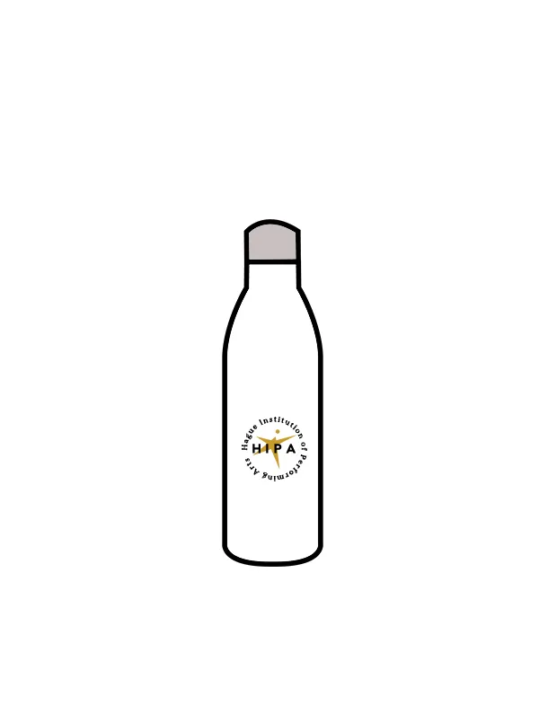 HIPA - WATER BOTTLE WHITE (IN-STOCK)