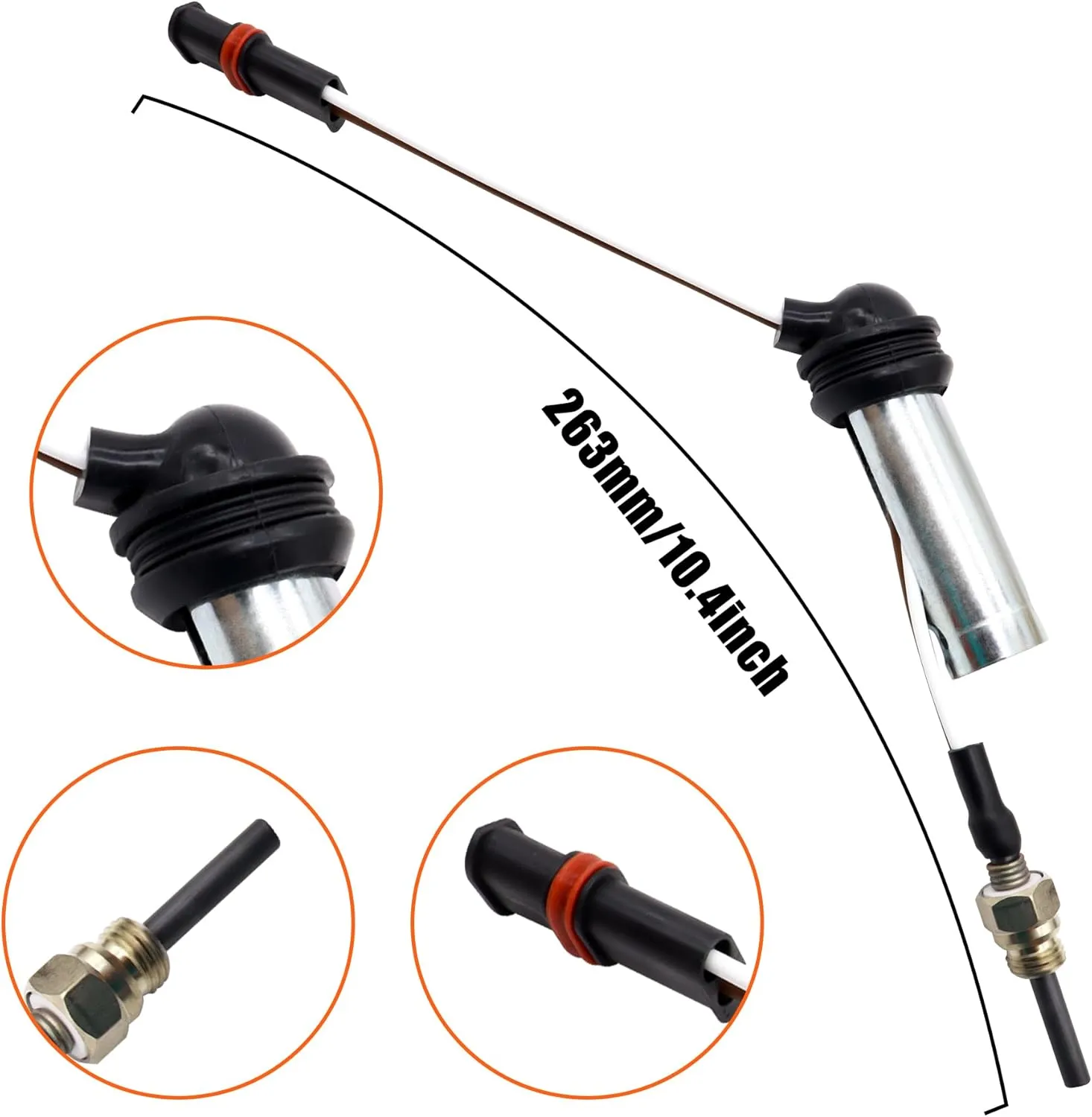 HiSport Diesel Heater Glow Plug Compatible With Eberspacher Airtronic D2 D4 D4S Air & Diesel Parking Heaters 252069011300