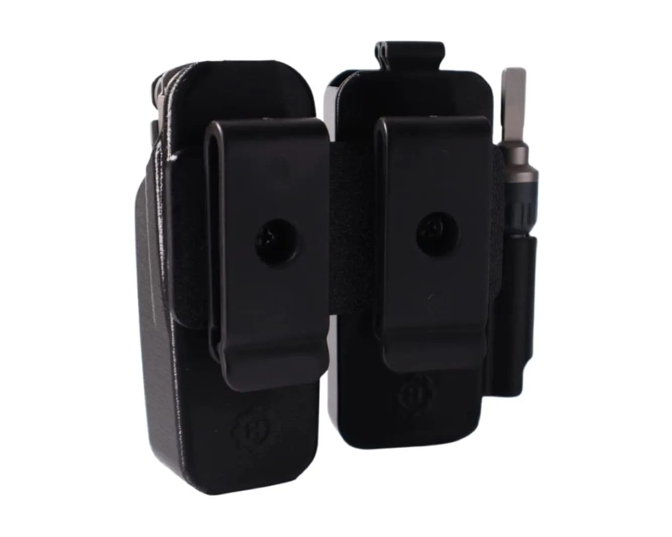 HoldMyGear Sheath compatible with the Charge multitool and Bit Kit Extender Ratchet Driver accessory tools not included - 1.75" Belt Clip (Charge)