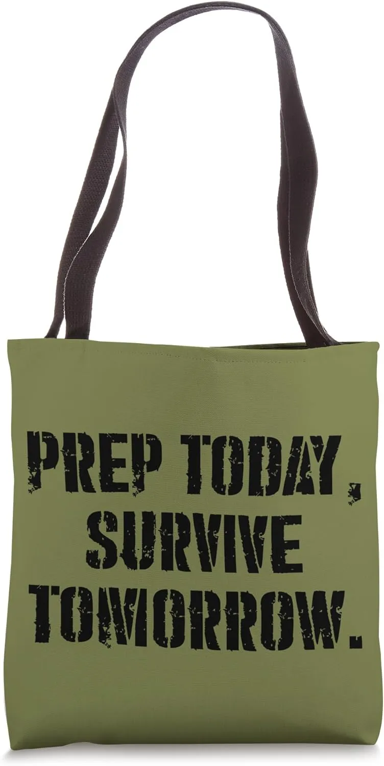 Homesteader Doomsday Prepping Hobby Funny Homesteading Tote Bag