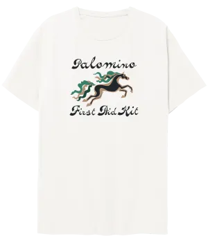 Horse Illustration White T-Shirt
