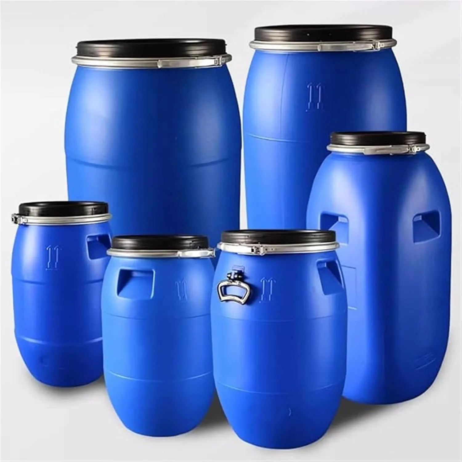 Household Garden Water Tank Food-Grade Plastic Buckets 30L/50L/60L/100L/120L/160L/200L Outdoor Travel Camping Water Tank(60L)