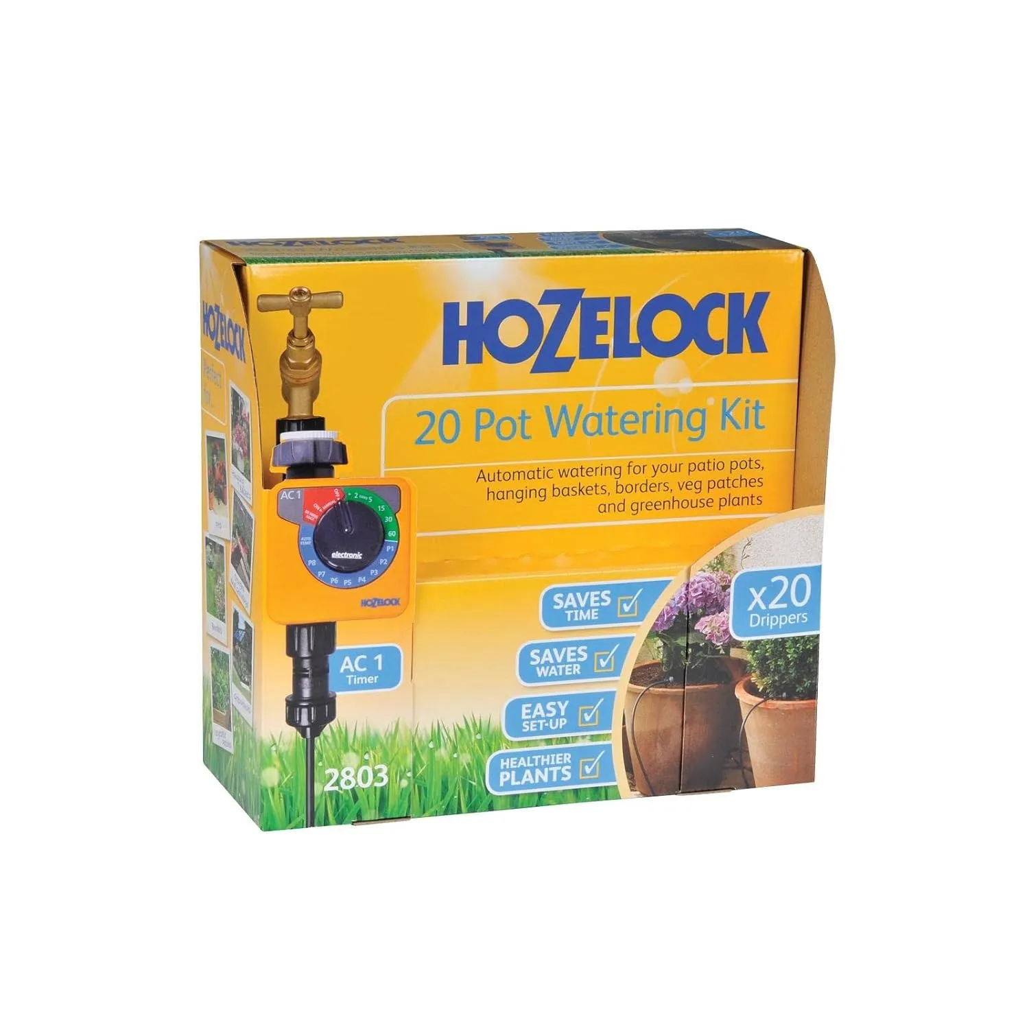 Hozelock Micro Irrigation Pots Kit 15 Pots