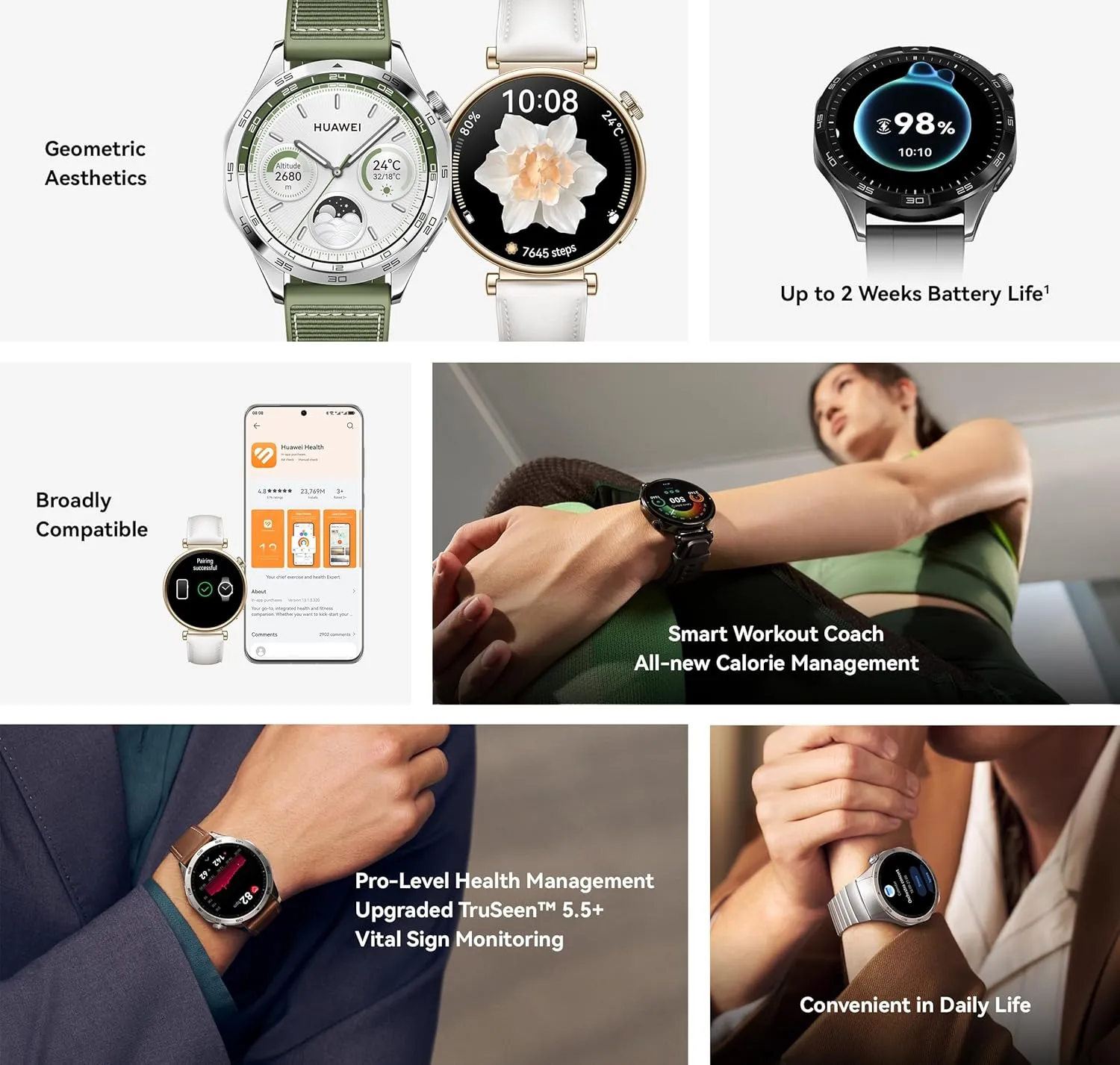 HUAWEI Gt4 46mm Active Black