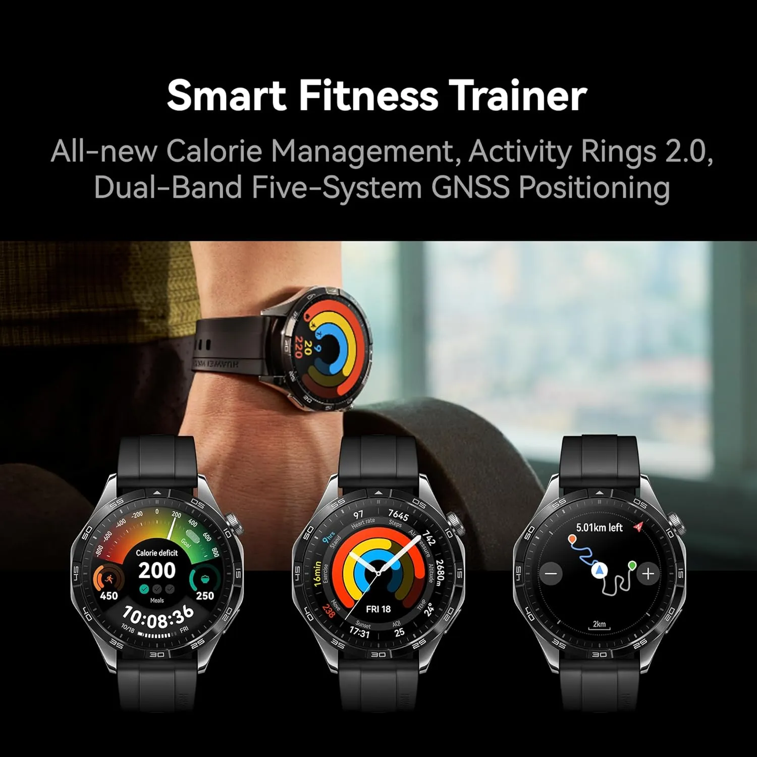 HUAWEI Gt4 46mm Active Black