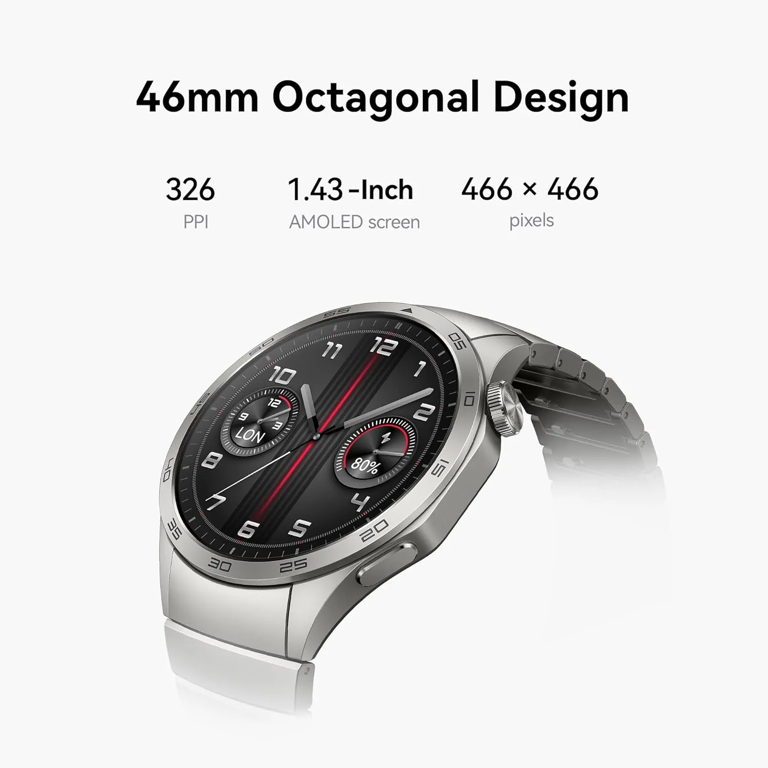 HUAWEI Gt4 46mm Active Black