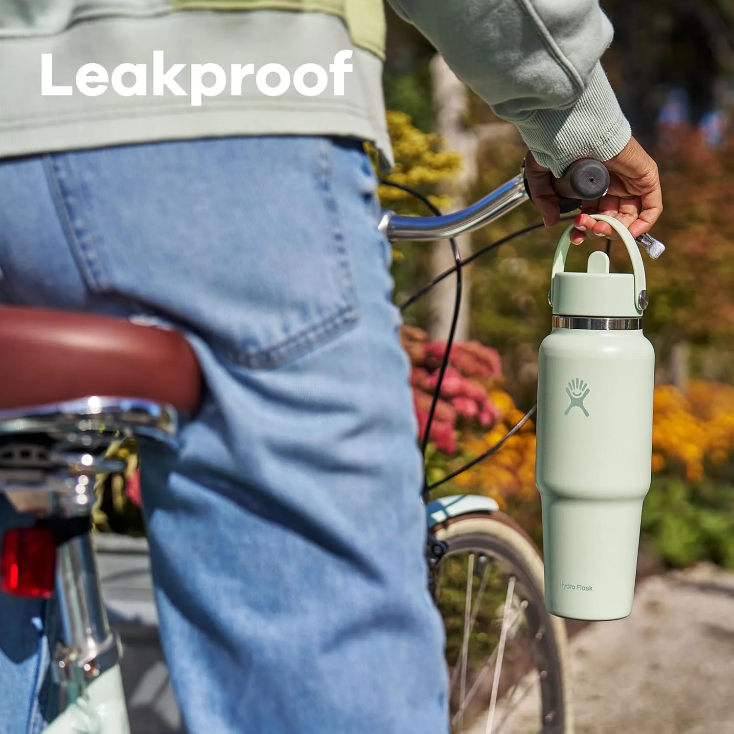 Hydro Flask 24 OZ Wide Flex Straw Travel Bottle Reef