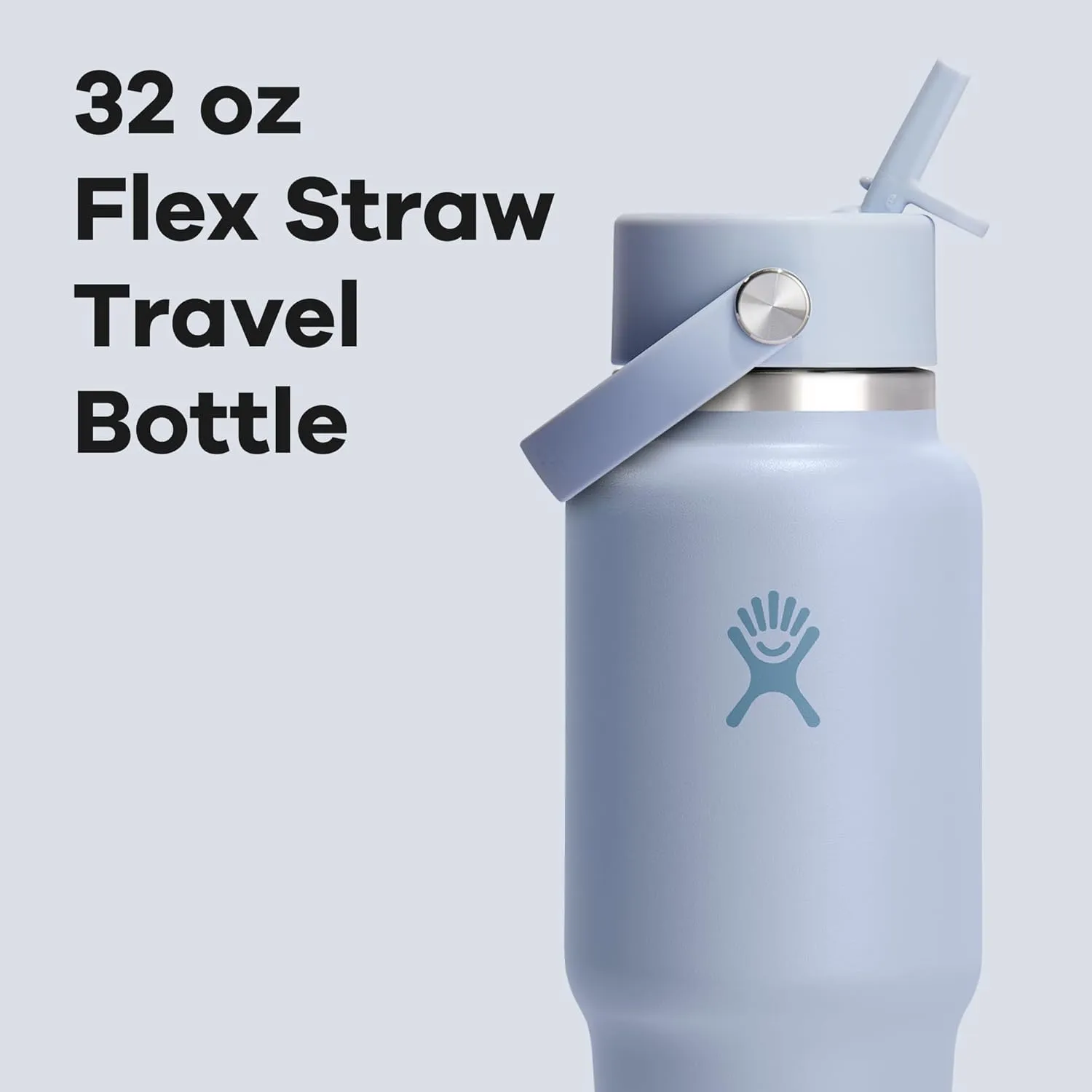 Hydro Flask 32 Oz Wide Flex Straw Travel Bottle Surf