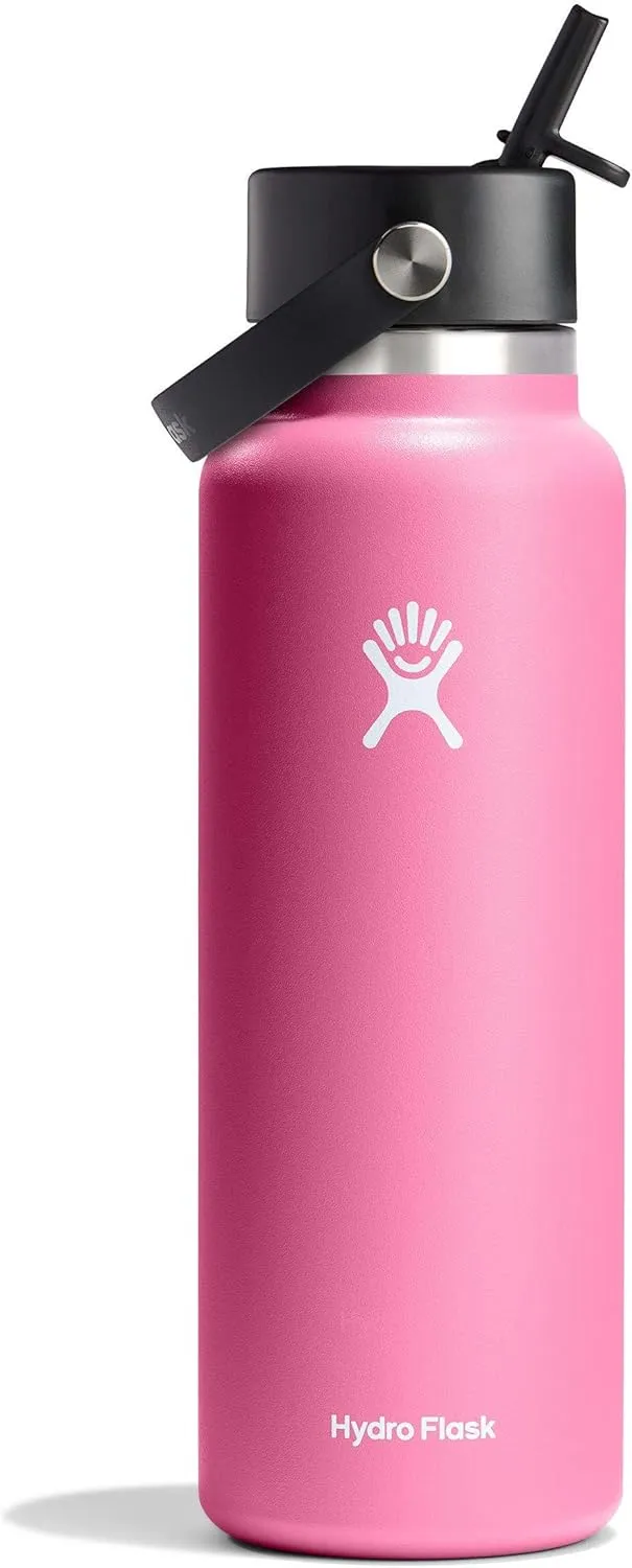 Hydro Flask 40 Oz Wide Flex Straw Cap Camellia
