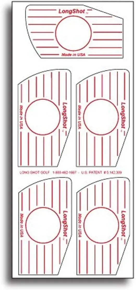 Impact Label Pack - 500 Irons