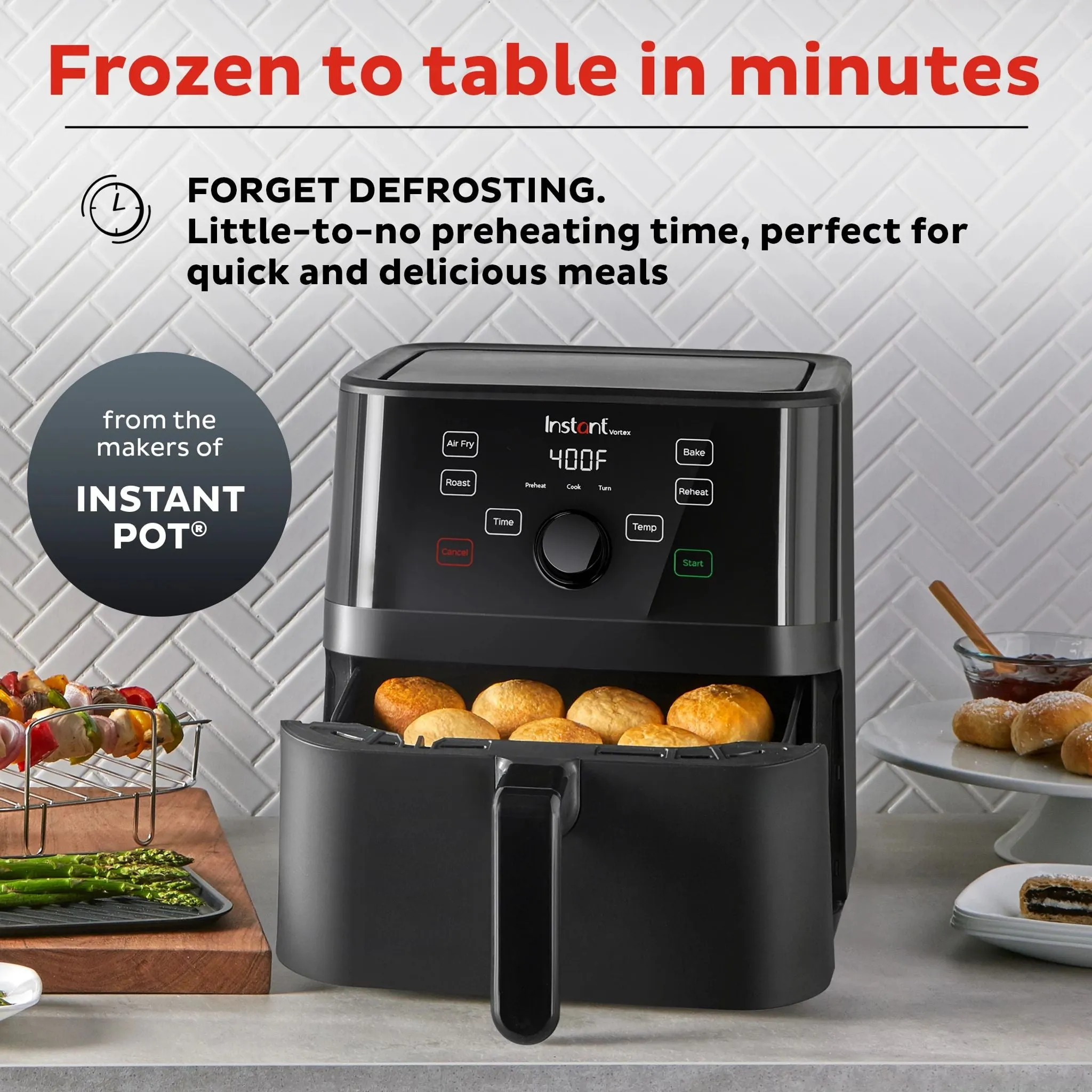 Instant Pot® Vortex® 5.7QT Air Fryer with Accessories