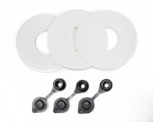 Jug Maintenance Kit - 3 Cap Gaskets - 3 Jug Vents - Scribner Utility Jugs - Kit