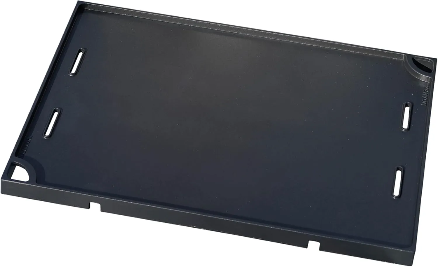 Kenyon Double Coated Non-Stick Griddle For Electric Grill, Cast Aluminum Griddle With Flat Surface, Patented Designed Specifically For Kenyon Grills, PTFE And BPA Free, Dishwasher Safe, Black