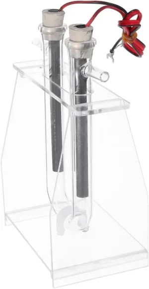 KICHOUSE Chemistry Electrolysis Experimental Equipment: Physics Lab Student Teaching Aid Water Separation Kit Educational Toy Supplies