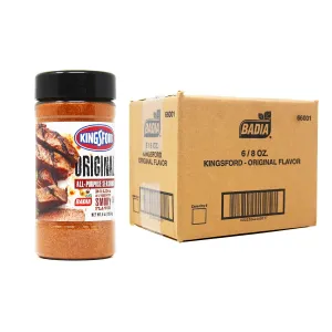 Kingsford Badia Original All-Purpose Seasoning, 8 oz (Pack of 6)