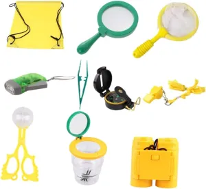 Kisangel 10Pcs Observing Kit for Outdoor Hiking Tools for Wilderness Exploration and Reliable Insect Observation Equipment
