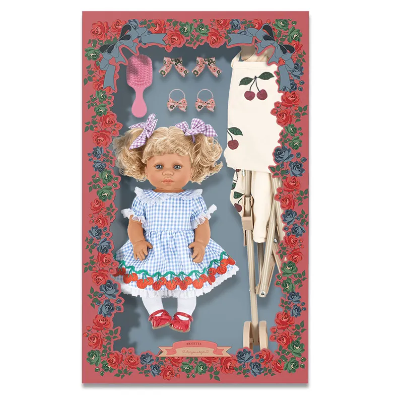 Konges Sløjd  Doll with buggy 'All I Wish For' Delphine