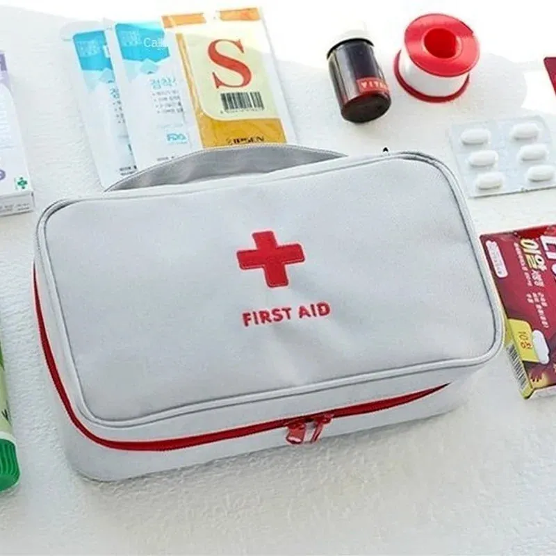 Large Empty First Aid Kit – Portable Emergency Bag for Camping, Survival, Disaster & Home Use