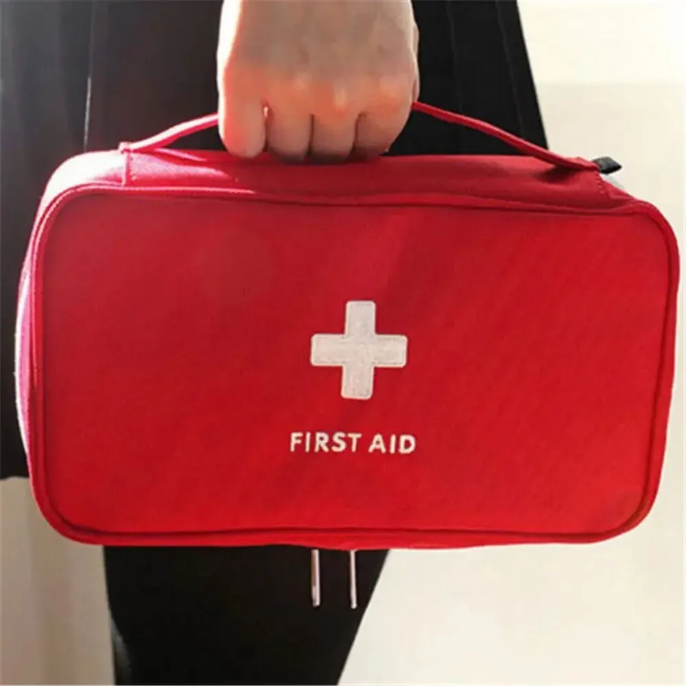 Large Empty First Aid Kit – Portable Emergency Bag for Camping, Survival, Disaster & Home Use