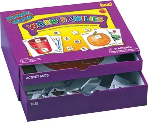Lauri Phonics Center Kit — Word Families — Versatile Educational Tool