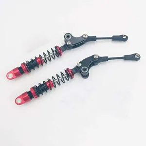 LCX Racing 1/10th RC Crawler Car Rear Cantilever Kit Suspension Shock Set for RC Car Axial SCX10 II 90046 90047, Upgrades Parts Accessories