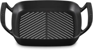 Le Creuset Alpine Outdoor Collection Enameled Cast Iron Square Grill Pan, 10.25"