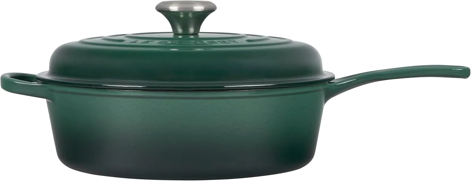 Le Creuset Enameled Cast Iron Signature Cassadou, 3.75qt., Artichaut