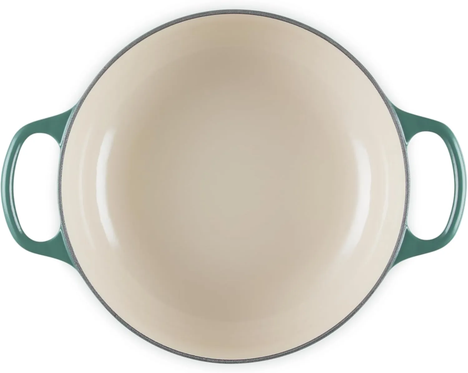 Le Creuset Signature Enameled Cast Iron Sauteuse. 3-1/2-Qaurt, Artichaut