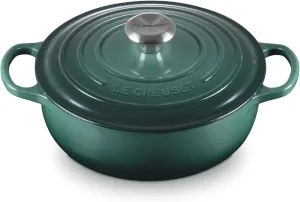 Le Creuset Signature Enameled Cast Iron Sauteuse. 3-1/2-Qaurt, Artichaut